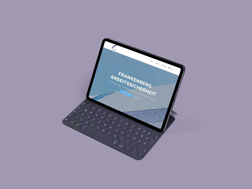 Frankenberg-Arbeitsschutz – Website-Design und -Relaunch