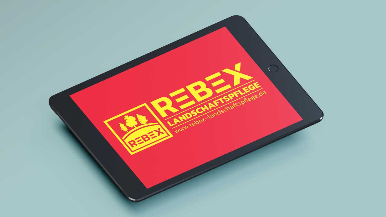 REBEX Landschaftspflege – Logodesign, Webpräsenz und Fahrzeugaufkleber