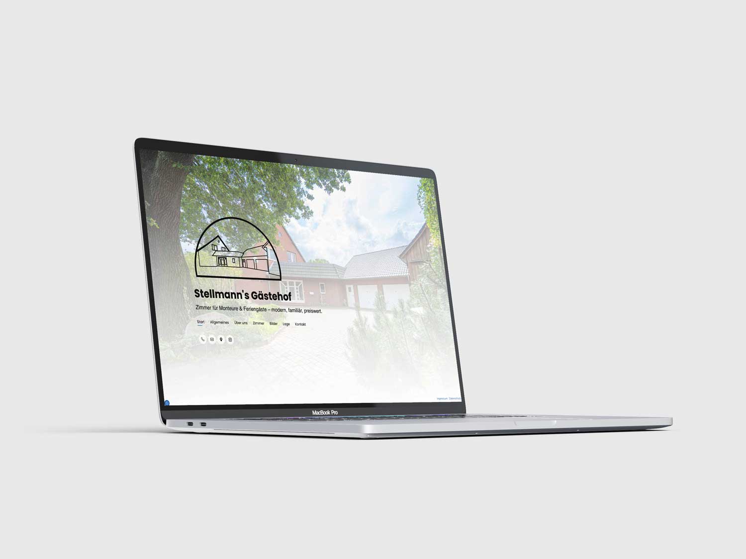 Stellmanns’s Gästehof – Internetpräsenz