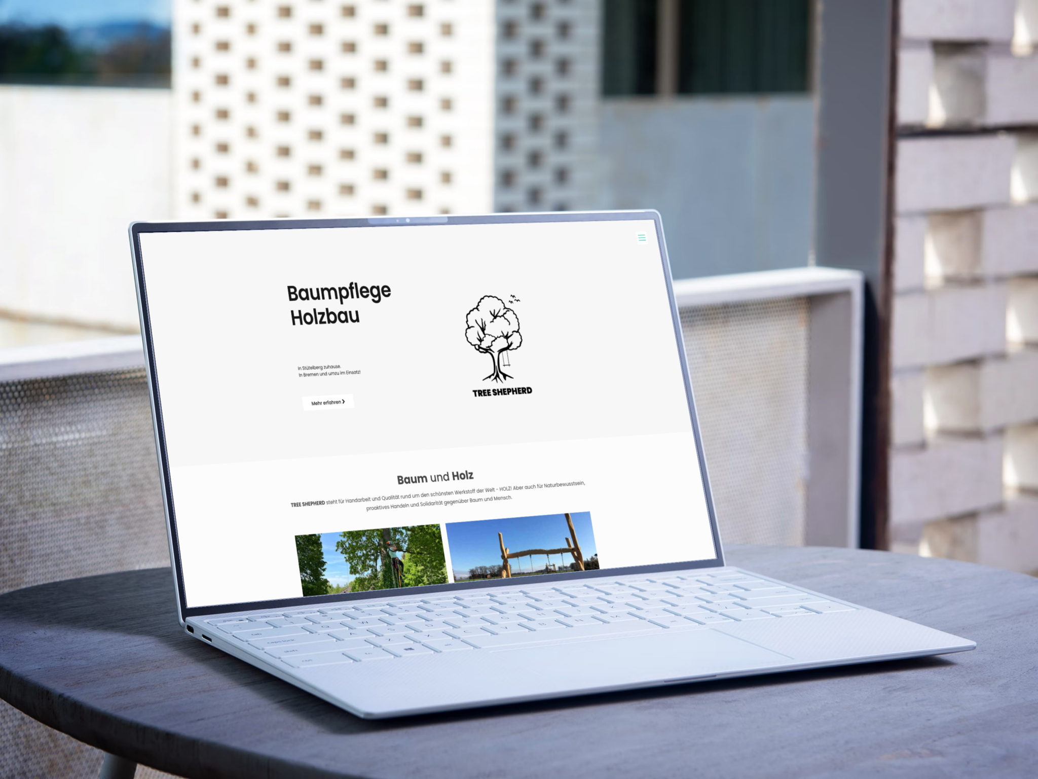 Tree Shepherd – Konzeption und Umsetzung der Homepage